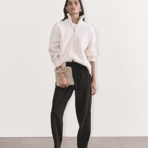 The Tapered Pant in Butterlite | Black