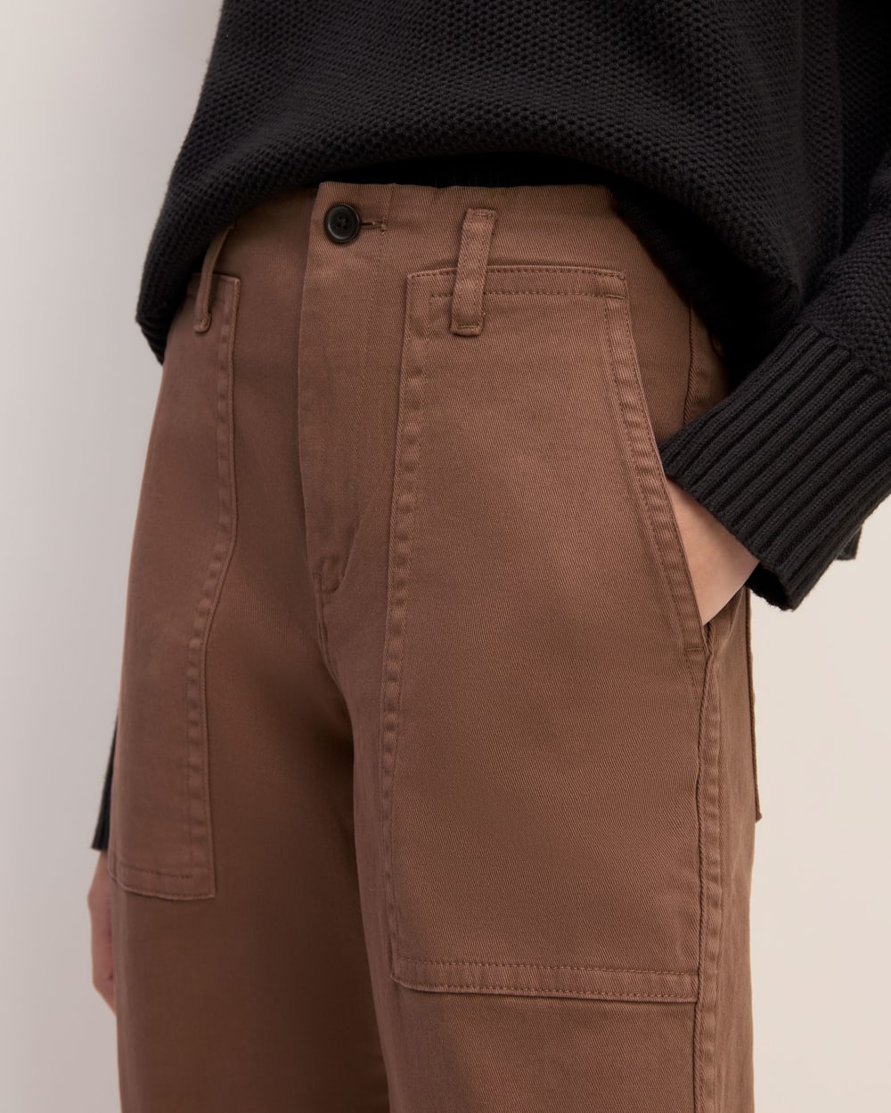 The Organic Utility Pant | Carob Brown - Image 5