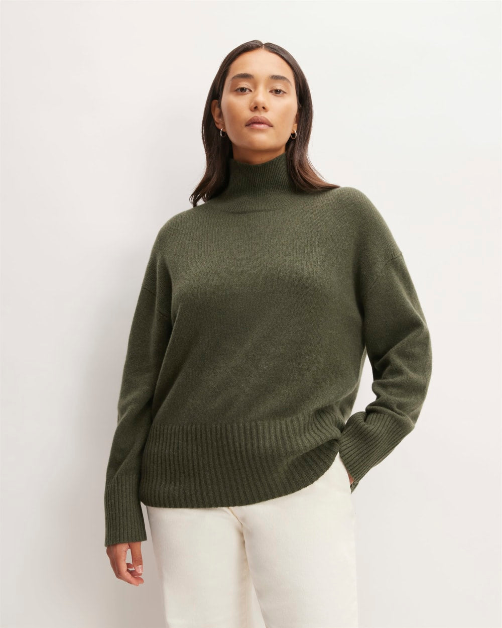 The Cashmere Oversized Turtleneck | Kambaba