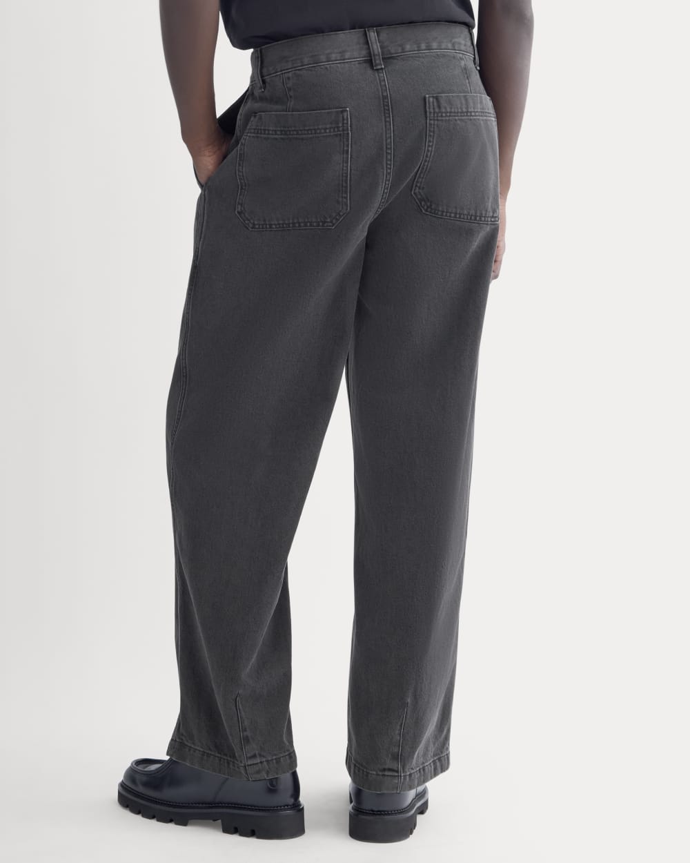 Baggy Rigid Jean | Washed Black | 29 - Image 4