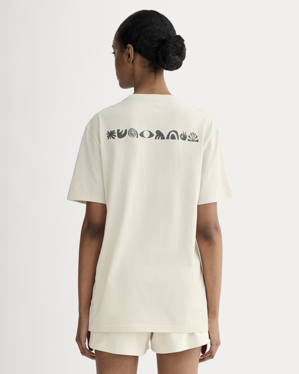 The Everlane x Parks Project Essential Organic Crew | Forged Iron / Birch / Granada Sky Blue / Green - Image 9