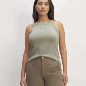 The Tank in Essential Cotton | Sage Green