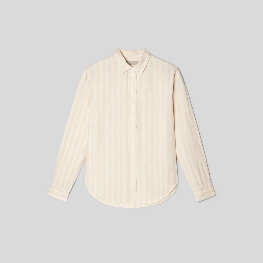 The Must-Have Shirt in Linen | Brazilian Sand / Canvas Tan - Image 2