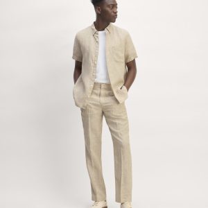 The Linen Trouser | Cornstalk Chambray