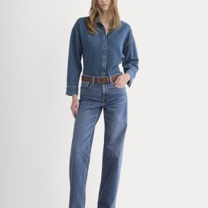 The Column Jean | Ocean | 31.5 Inseam