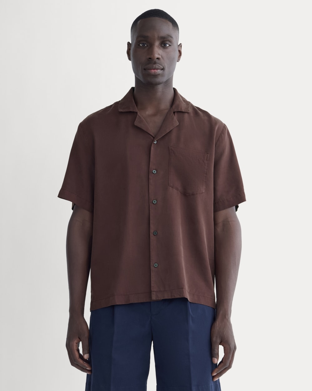 The Resort Shirt in Butterlite | Dark Mahogany