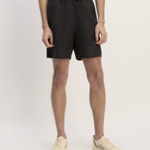 The Linen Easy Short | Black
