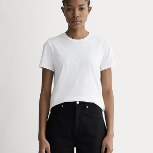 The Slim Crew in Essential Cotton | White