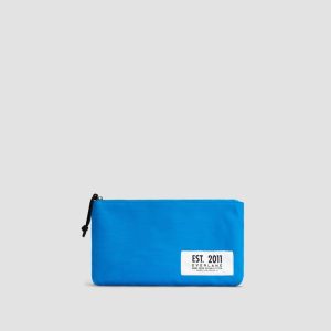 The Organic Canvas Pouch | Brilliant Blue