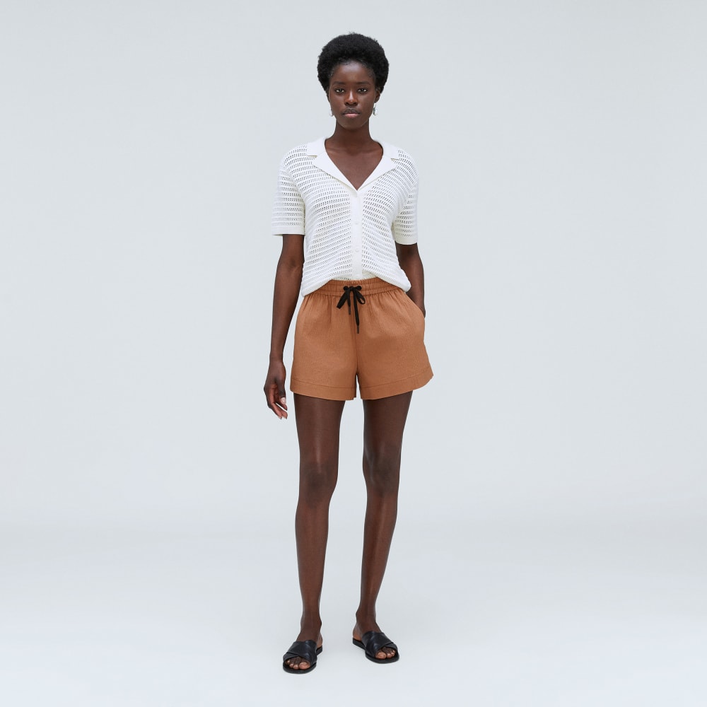 The Seersucker Boxer Short | Tawny Brown - Image 6