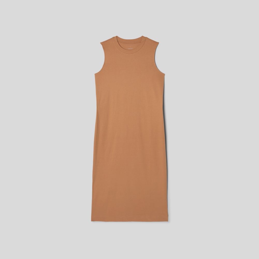 The Weekend Tank Dress | Tawny Brown - Image 2
