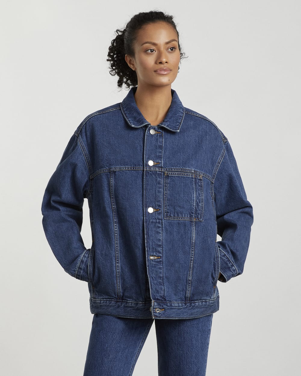 The Everyone Denim Jacket | Azure - Image 4