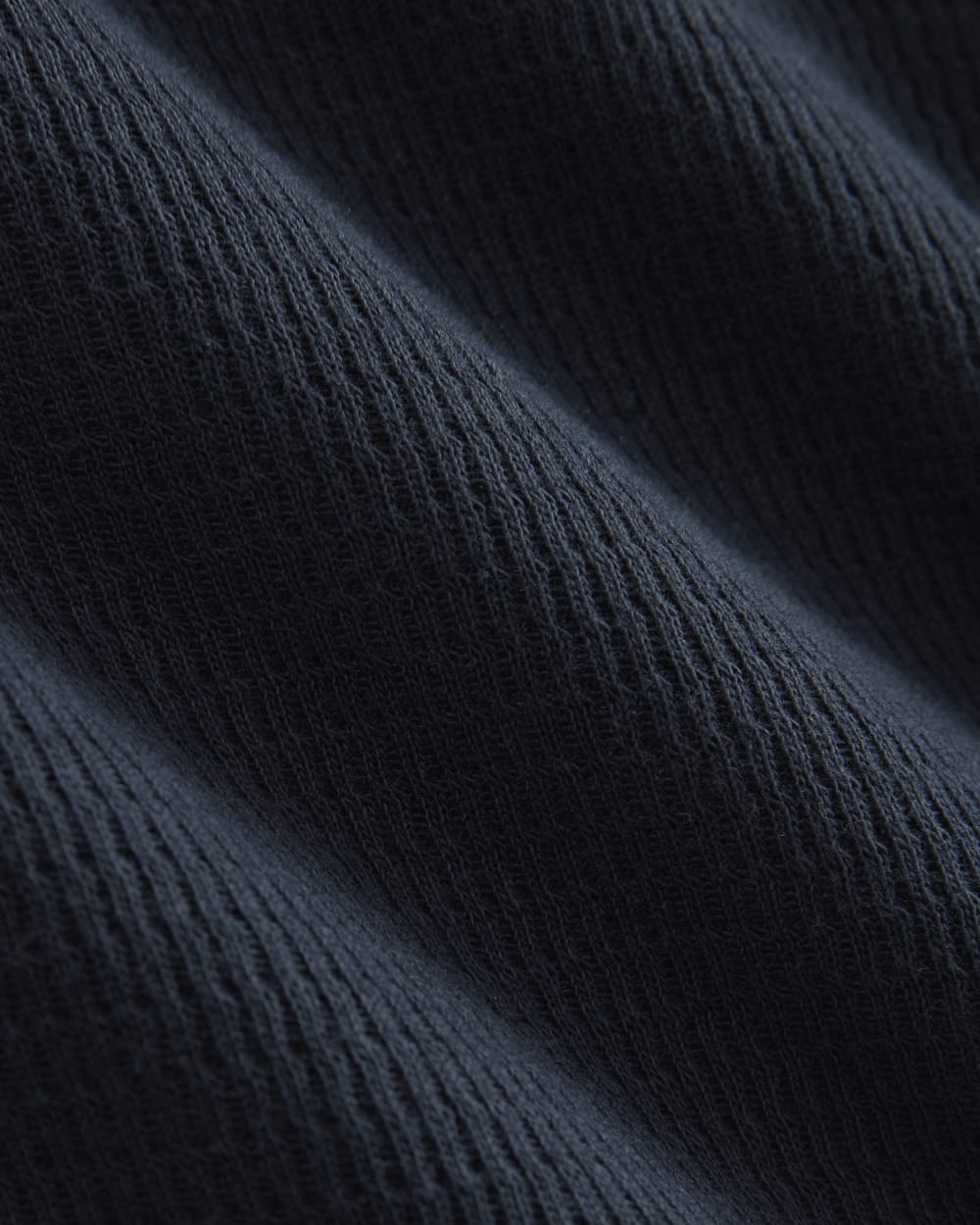 Thermal Henley in Cozy Waffle | Navy - Image 6