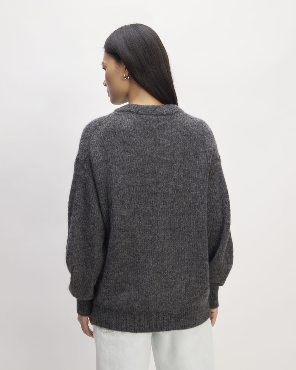 The Cocoon Crew in Alpaca | Heather Charcoal - Image 6