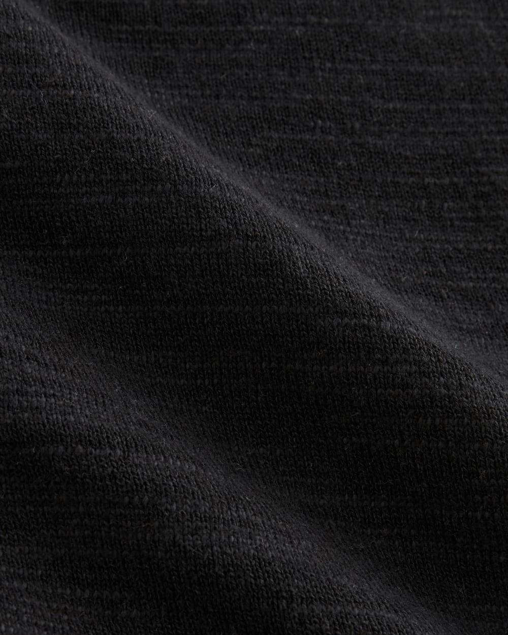 The Slouch Sweater in Cotton Linen | Black - Image 6