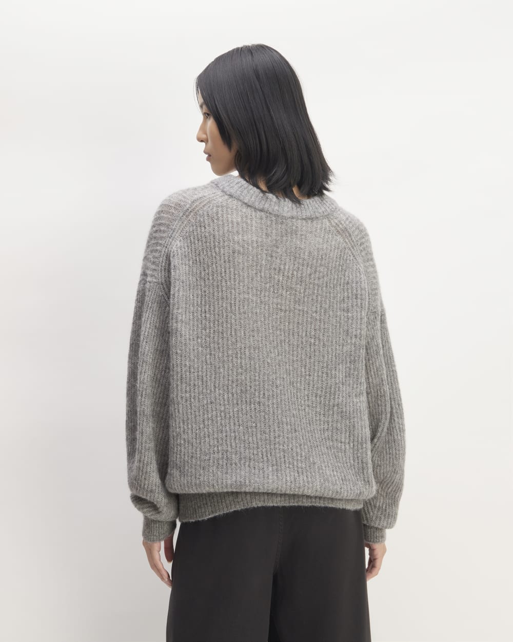 The Cocoon Crew in Alpaca | Heathered Stone - Image 5