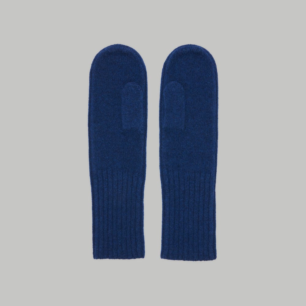 The Cashmere Mittens | Bright Navy - Image 4
