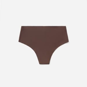 The Invisible High-Rise Thong | Dark Tan