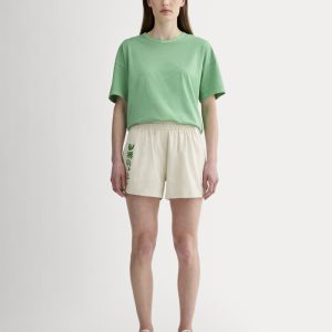 The Everlane x Parks Project Off-Duty Short | Natural / Green