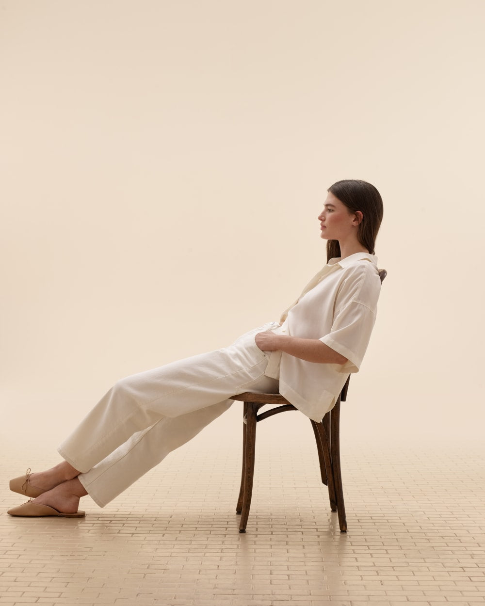 The Way-High® Jean 2.0 | Calico Ecru | 27.5 Inseam - Image 8