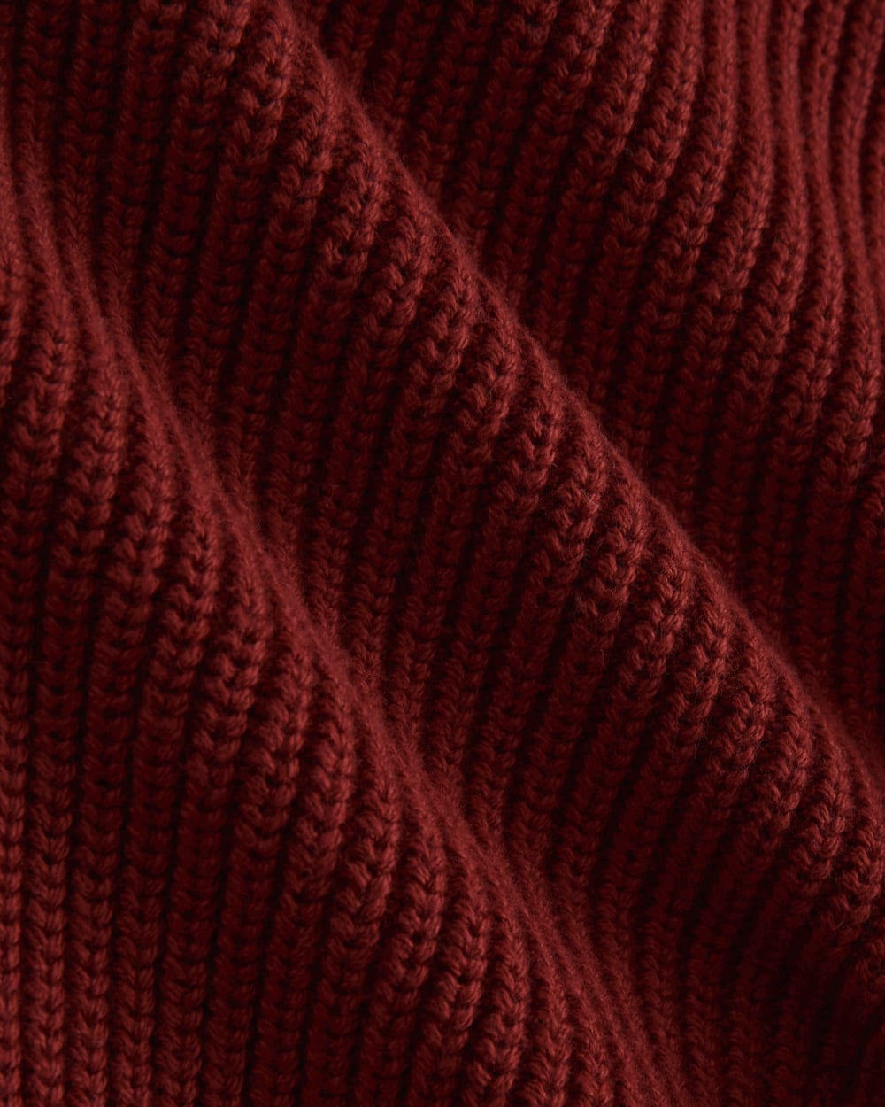 The Full-Zip Sweater in Everyday Cotton | Merlot - Image 6