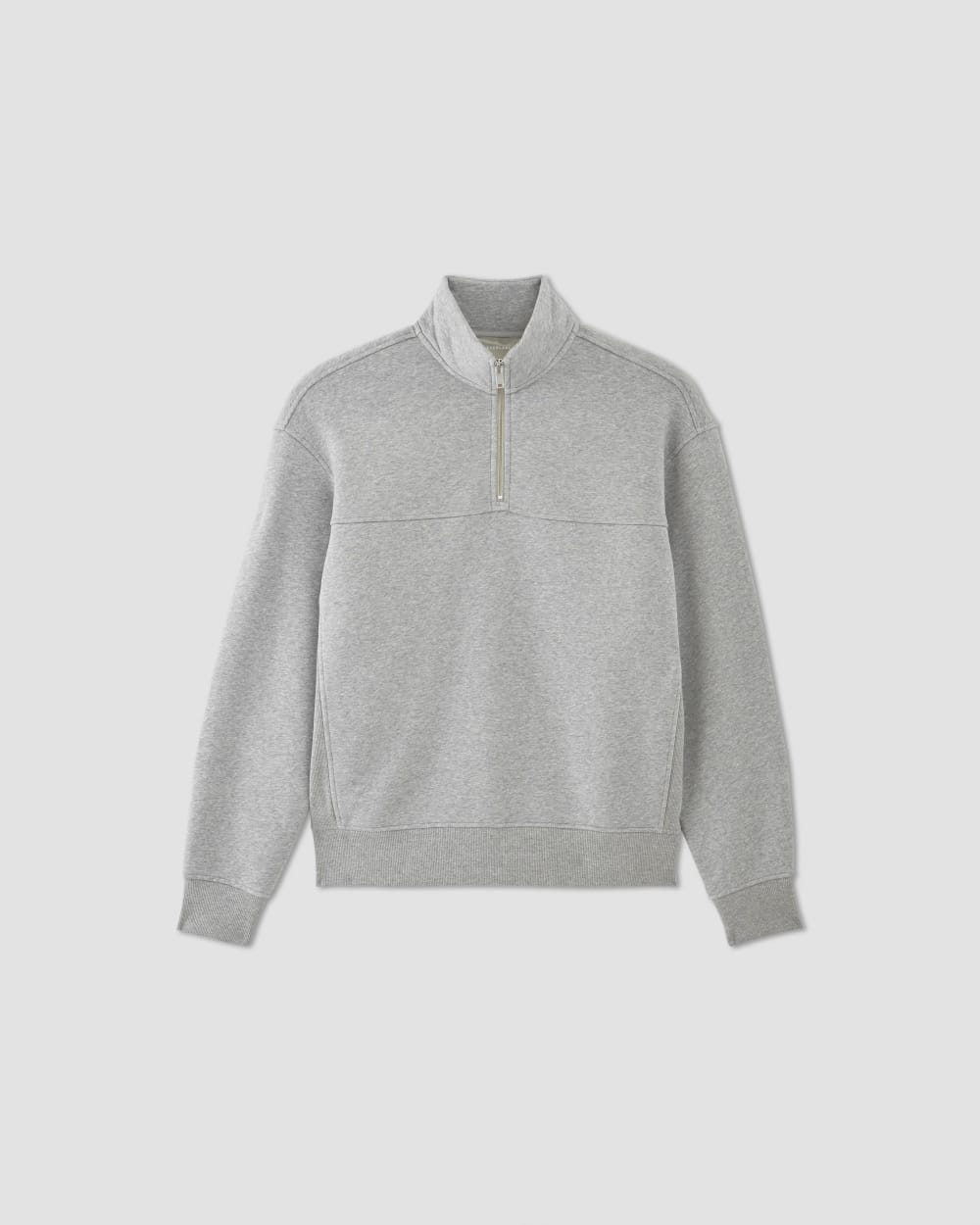 The ReTrack Fleece Half-Zip | Heathered Grey - Image 2