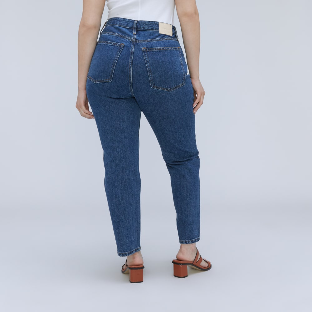 The '90s Cheeky Hourglass Jean | Deep Atlantic | 26.5 Inseam - Image 6