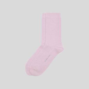 The Belgian Waffle Sweater Sock | Light Lilac