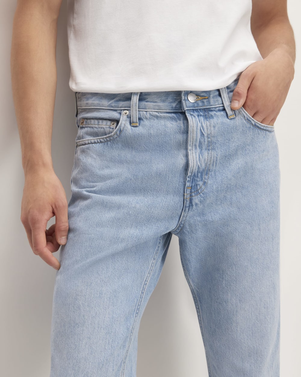 The Authentic Straight Jean | Sun Faded Blue - Image 4