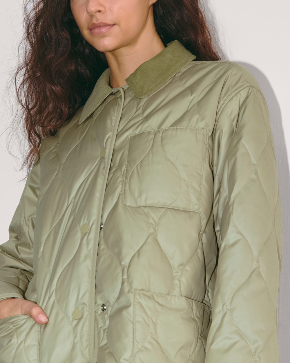 The Quilted Ranch Jacket | Eucalyptus - Image 4