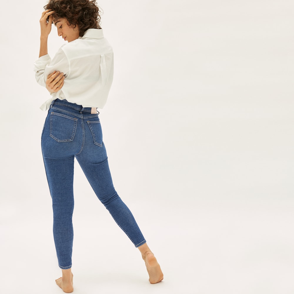 The Way-High? Clean Front Skinny Jean | Vintage Blue | 28.5 Inseam - Image 5
