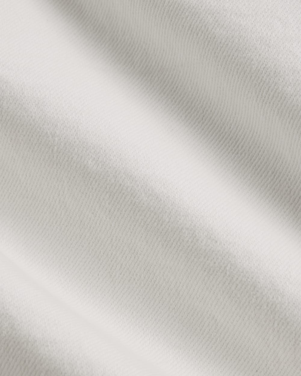 The A-Line Denim Short | White - Image 6