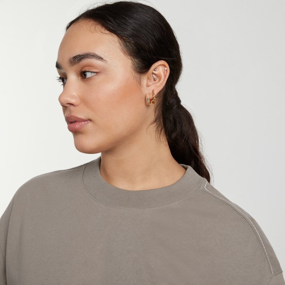 The Premium Weight Relaxed Tee | Clay - Image 4