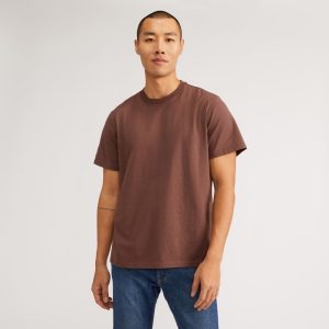 The Premium-Weight Crew | Uniform | Chocolate Brown