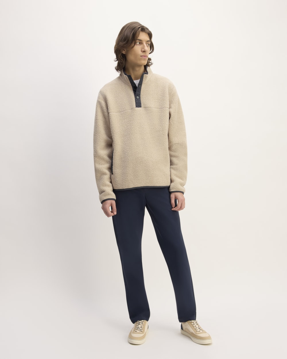 The ReNew Fleece Pullover | Oatmeal - Image 3