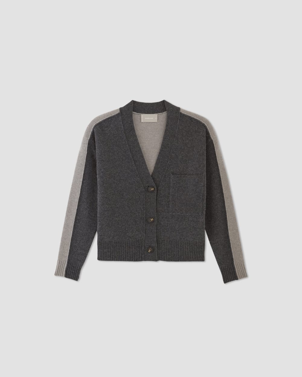 The Good Merino Wool Cardigan | Graphite / Hare Grey - Image 2