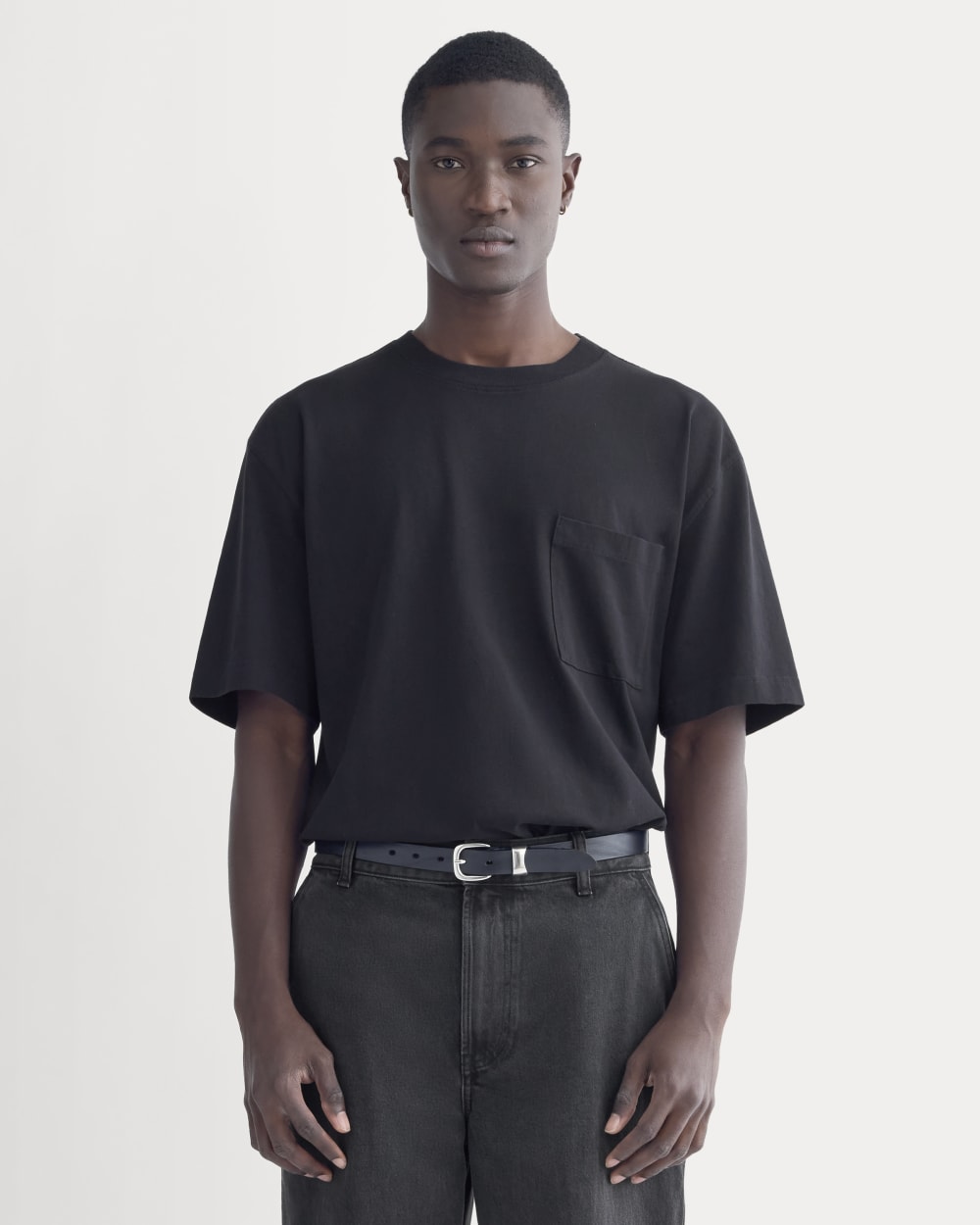 Oversized Classic Tee | Black