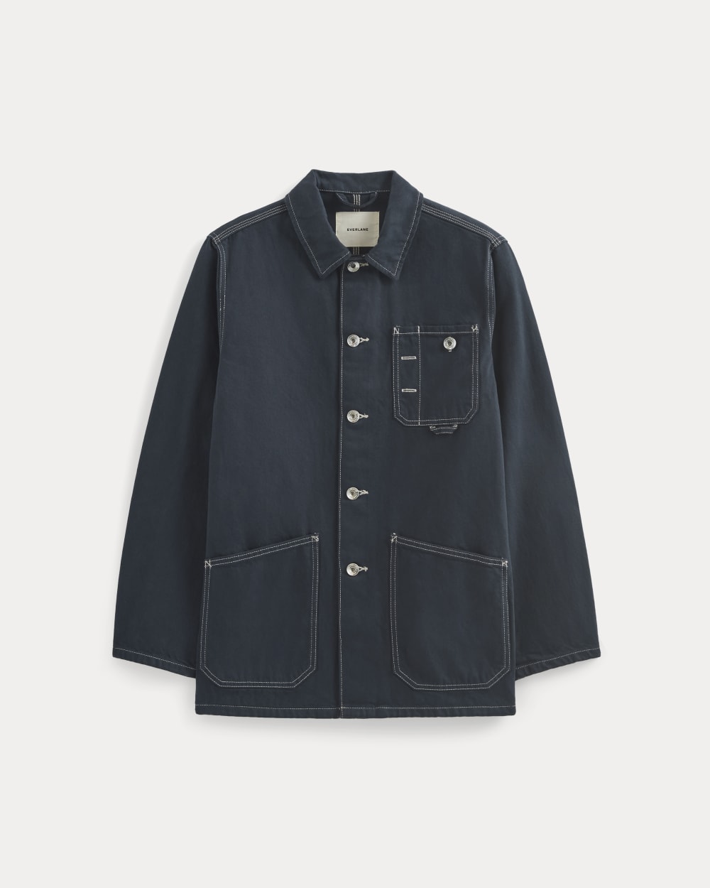 The Denim Chore Jacket | Garment-Dyed Navy - Image 2