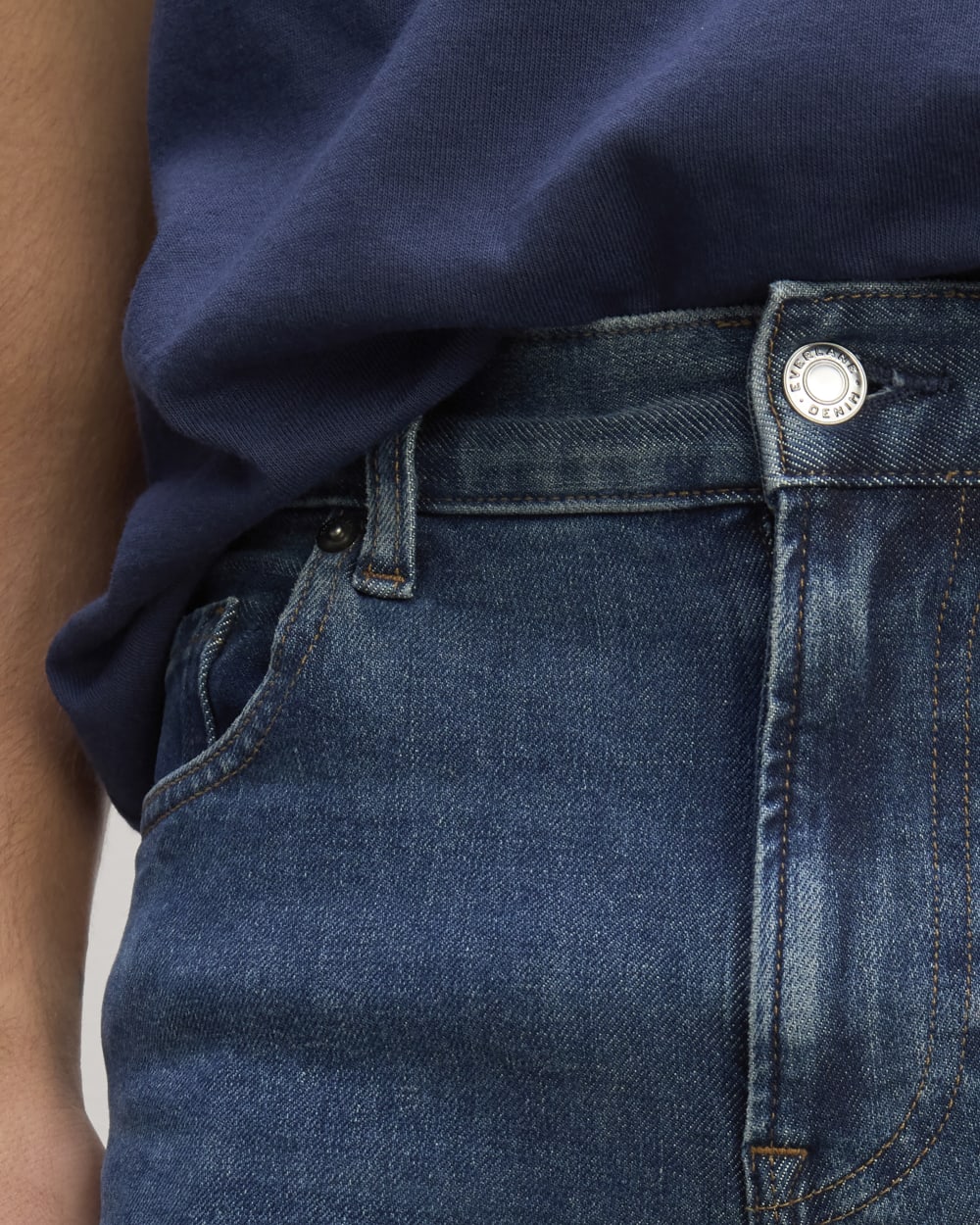 The Skinny 4-Way Stretch Organic Jean | Uniform | Medium Indigo - Image 4