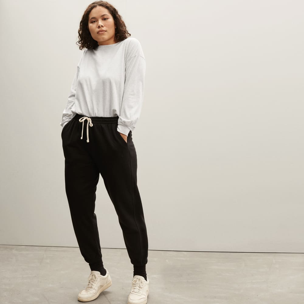 The Organic Cotton Long-Sleeve Tee | Heathered Grey - Image 4