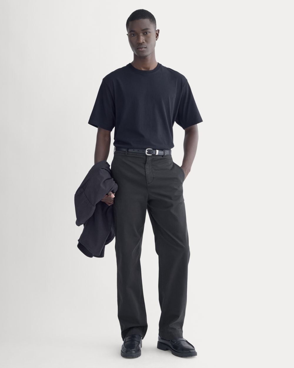 Relaxed Classic Tee | Black - Image 3