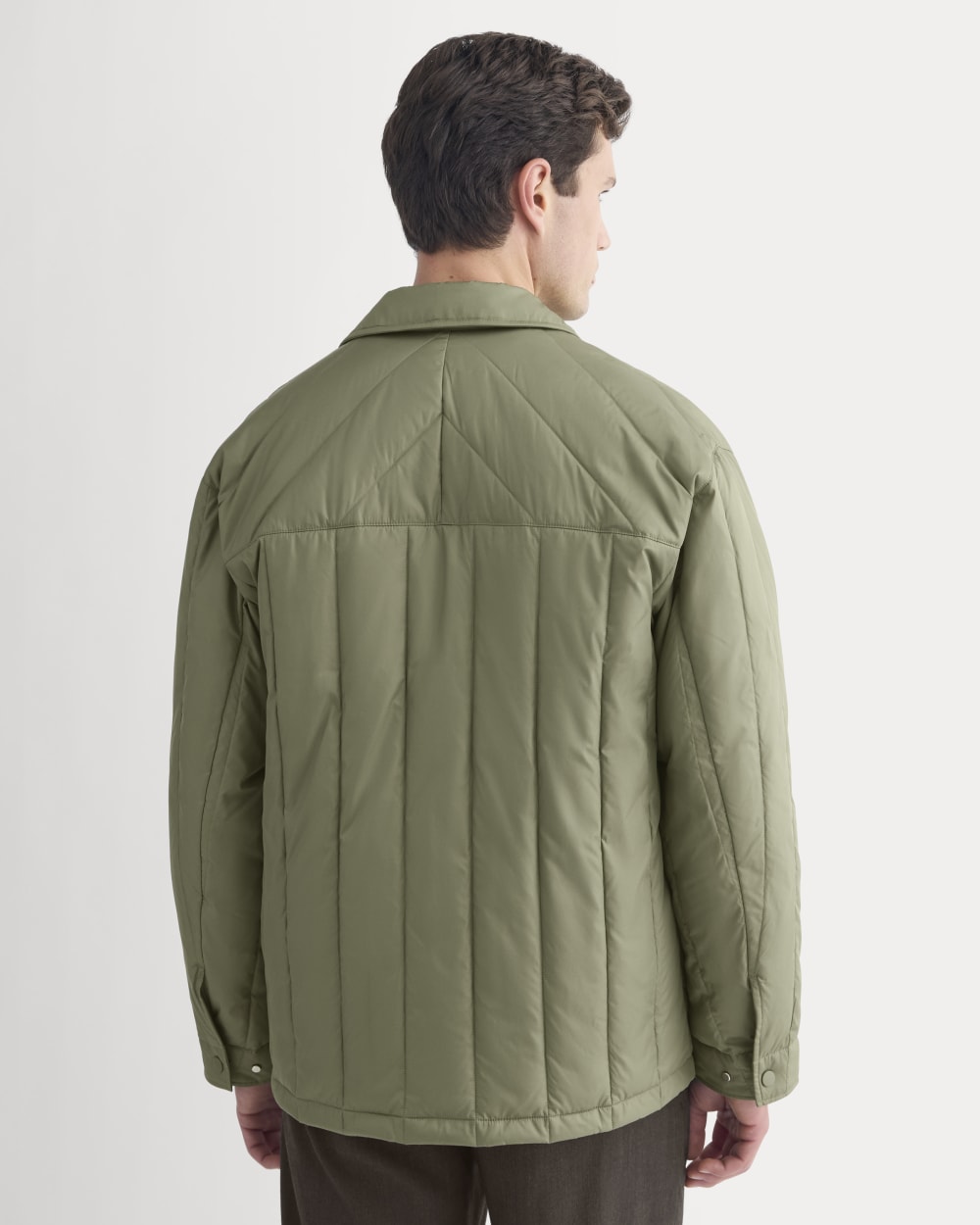 ReNew Vertical-Quilted Jacket | Lichen Green - Image 5