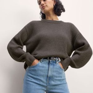 The Cocoon Crew in Everyday Cotton | Heathered Charcoal