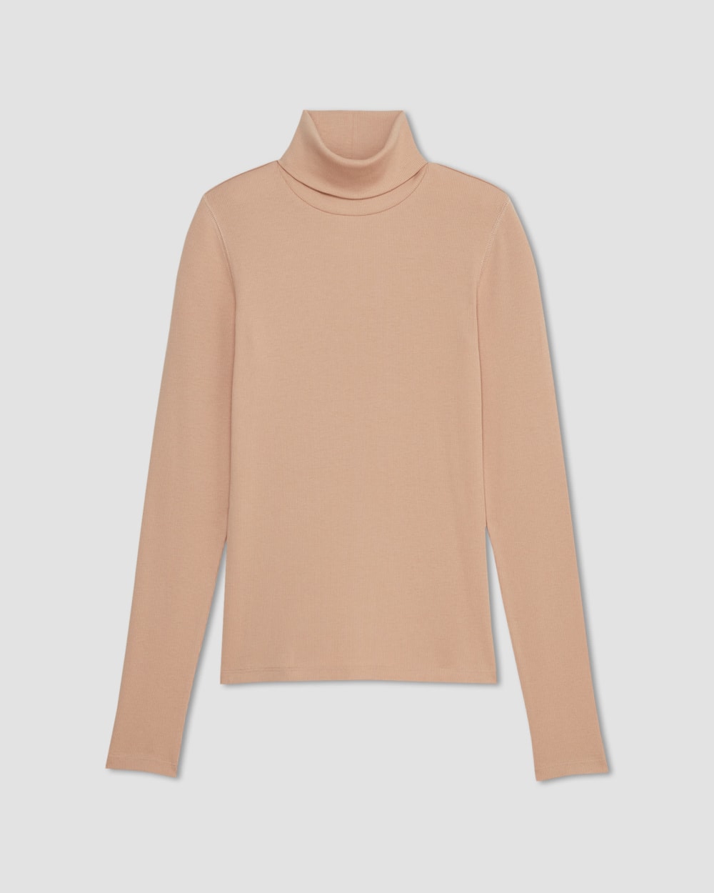 The Luxe Rib Turtleneck | Blush Pink - Image 2