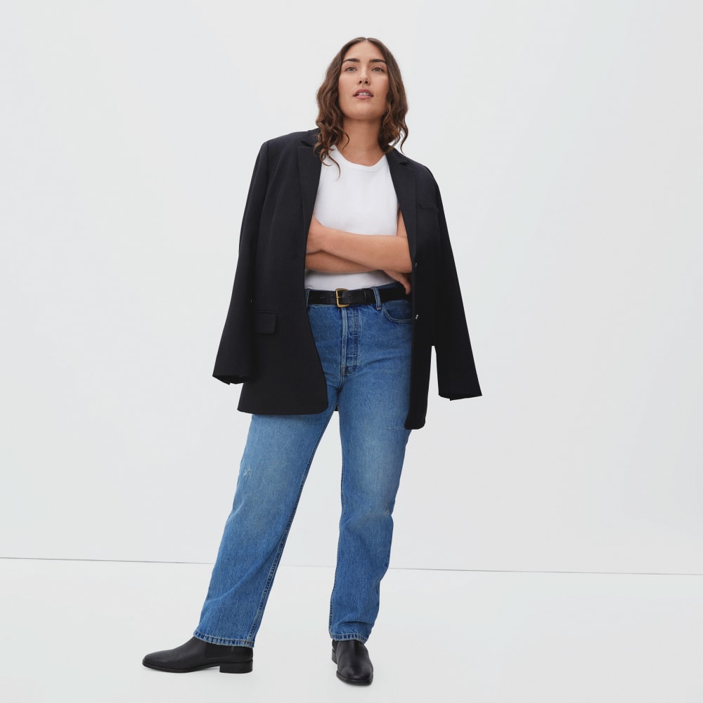 The Rigid Slouch Jean | Washed Indigo | 27.5 Inseam - Image 5