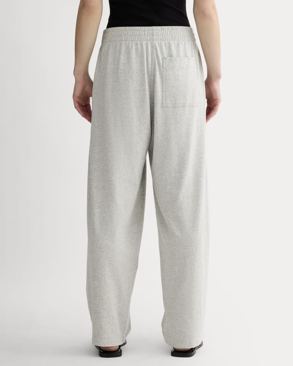 The Off-Duty Barrel Pant | Pale Heather Grey - Image 5