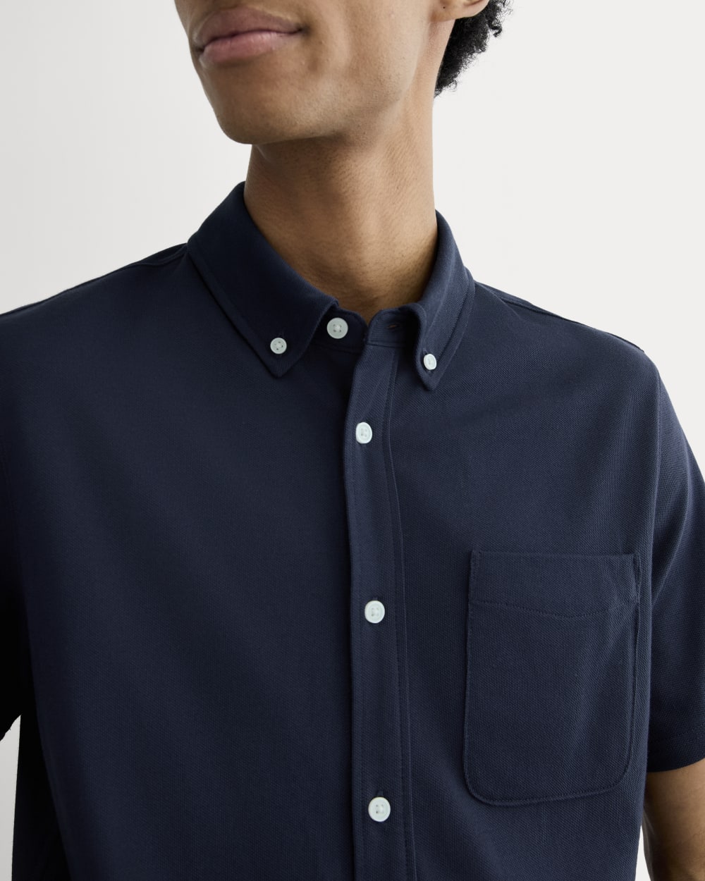 The Startup Short-Sleeve Shirt | Navy - Image 4