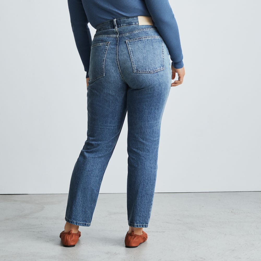 The '90s Cheeky Hourglass Jean | Vintage Mid Blue | 28.5 Inseam - Image 5
