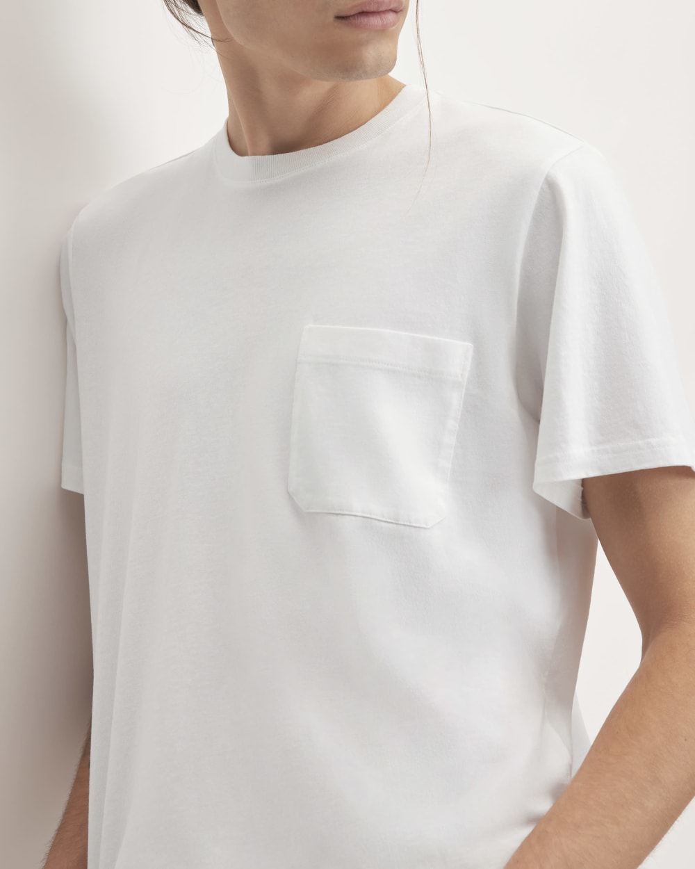 The Organic Cotton Pocket Tee | White - Image 4