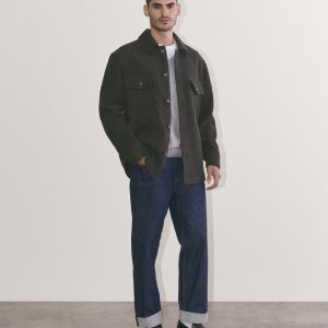 The Wool Overshirt | Heather Charcoal